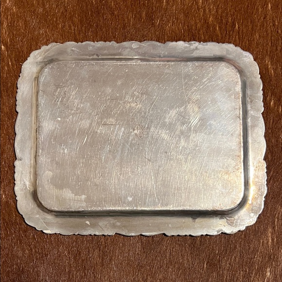 The ACME – Quadruple Plate – The Boston Co small silver plate vanity tray - Picture 2 of 9